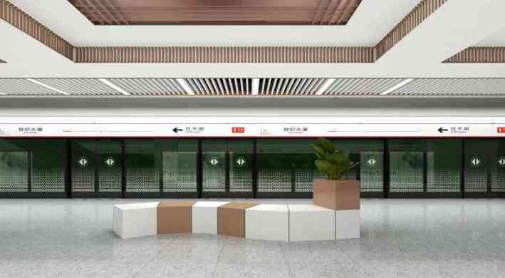 Case studies on customized seating arrangements and trash bins in public areas of metro stations, high-speed rail stations, and other transportation facilities.
